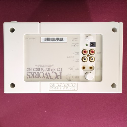Cambridge soundworks works - soundworks, pc