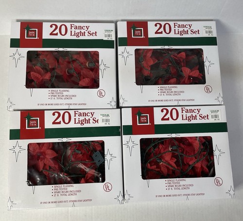 Boxes silk poinsettia - silk,