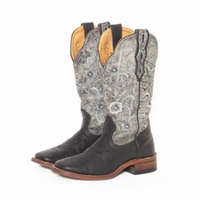 Boulet Black and Gray Western