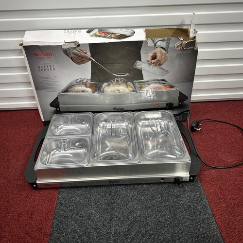 Buffet server silver - silver, tray