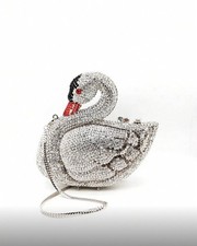 Silver Rhinstone decorated