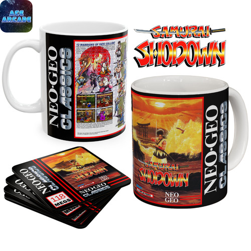 Samurai shodown gaming mug - samurai,
