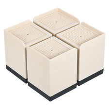 4Pcs Furniture Risers 4.3" Bed