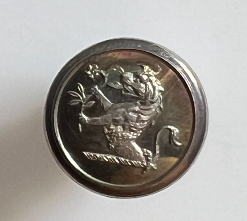 Antique livery button lion - antique,