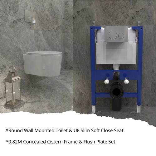Rimless wall hung - wall,