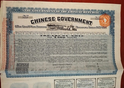 China 1919 chinese government - china,