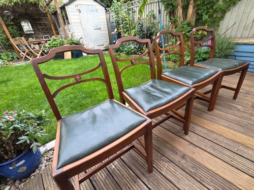 Set antique mahogany - 4,