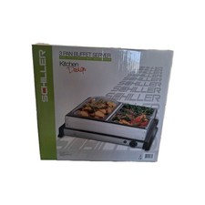 Schiller 3 Pan Buffet Server