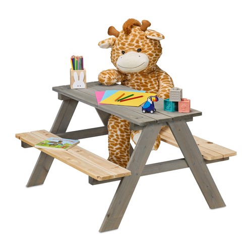 Children picnic bench - picnic, table