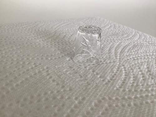 Vintage cut glass crystal - cut,
