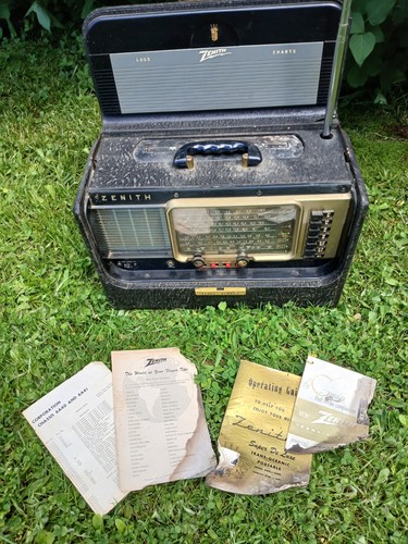 Zenith trans oceanic portable - zenith,