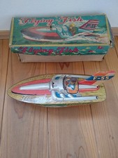 Vintage asahi toy tin flying - vintage,