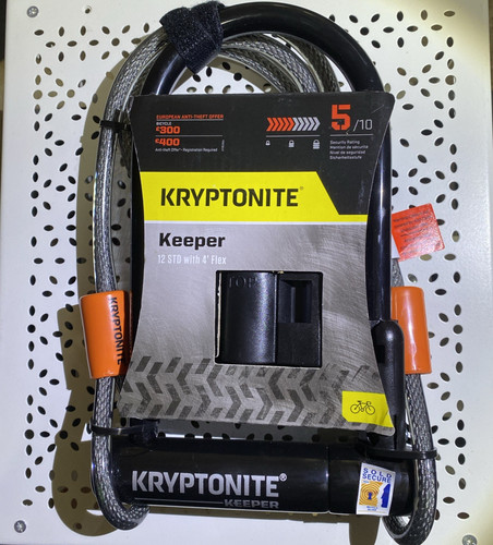 New kryptonite keeper bike - new,