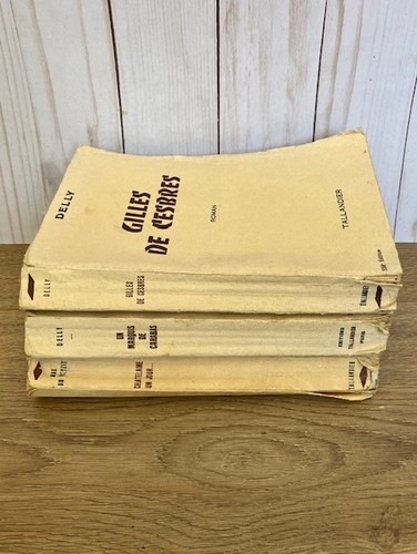 Stack antique french books - stack,