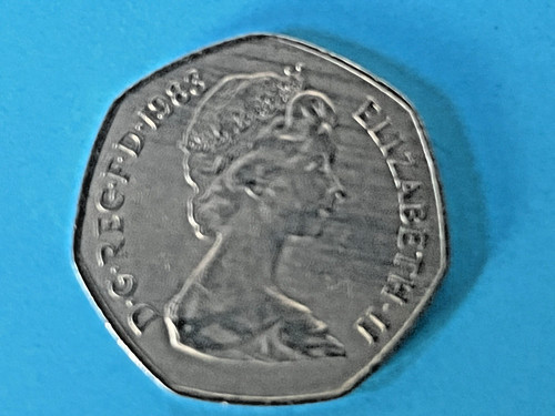 1983 elizabeth 50p - 1983, ii