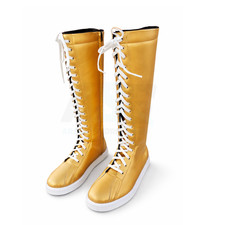 Golden Wrestling Shoes
