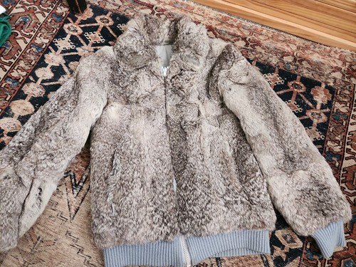 Real coney fur - fur, reversible