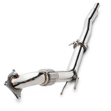 3" STAINLESS EXHAUST FRONT DECAT PIPE DOWNPIPE VW GOLF MK5 MK6 SCIROCCO 2.0 TSI