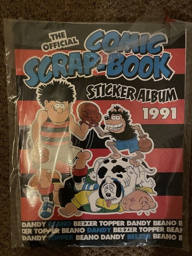 Beano scrap book sticker album - book,