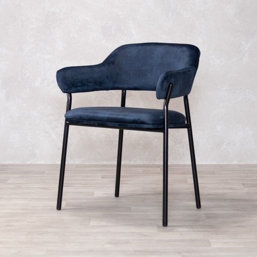 Midnight blue velvet - blue,