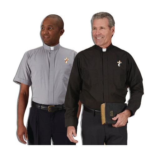 Deacon clerical shirt long - clerical,