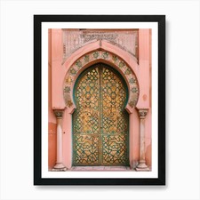 Door Of The Mosque In Morocco