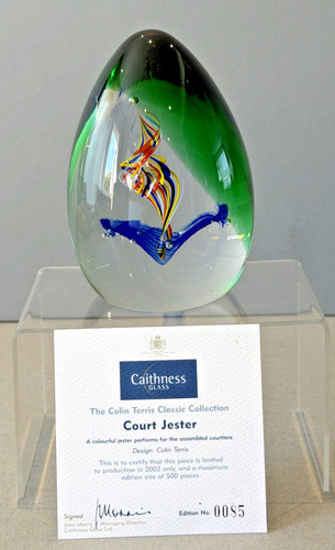 Caithness glass paperweight - caithness,