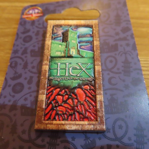 Alton towers hex pin - hex, badge