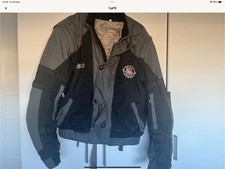 Cordura XL Men's Black Textile Motorbike Jacket /With Imca Text