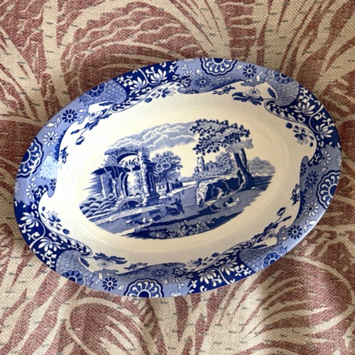 Spode blue italian oven - italian,