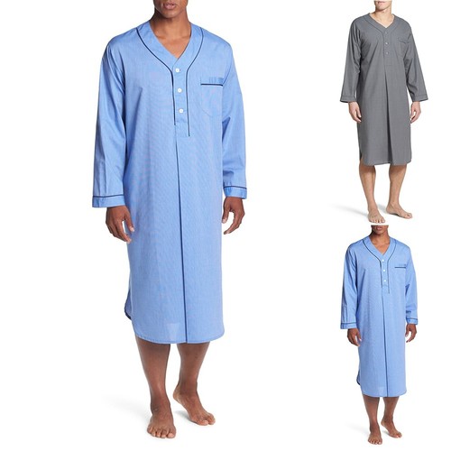 Men nightshirt summer cotton - summer,
