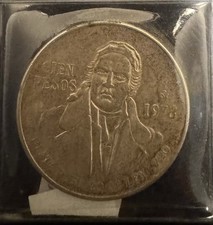 1978 Mexico Cien Pesos Plata