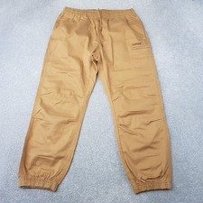 Levis Mens Trousers Medium Brown Cargo Utility Combat Pants Paratrooper Worker