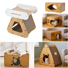 Cat House Scratching Post