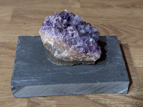 Deep purple amethyst crystal - deep,