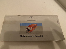 MERCEDES SPRINTER SERVICE MAINTENANCE BOOK GENUINE USED 310D 311D 308D 312D