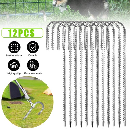 12x large ground stakes - 12x,