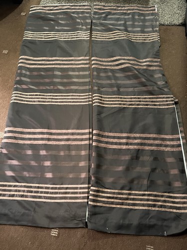 Long curtains brown colour - curtains,