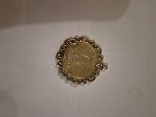 Half Sovereign Gold Tone Don't