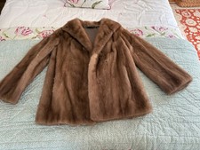 Real mink fur jackets Size