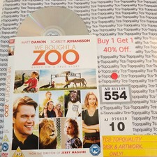 We bought a zoo DVD disc and artwork only. Save £s. Eco.