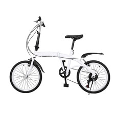 20inch Folding Bike Adjustable Adults Bicycle Alloy Foldable City Bike 6 speed