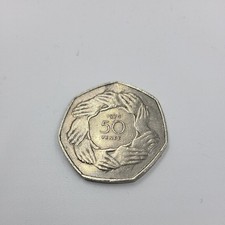 1973 50p EEC RING OF HANDS