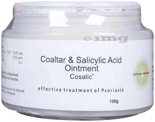 Cosalic ointment with coal - ointment, tar
