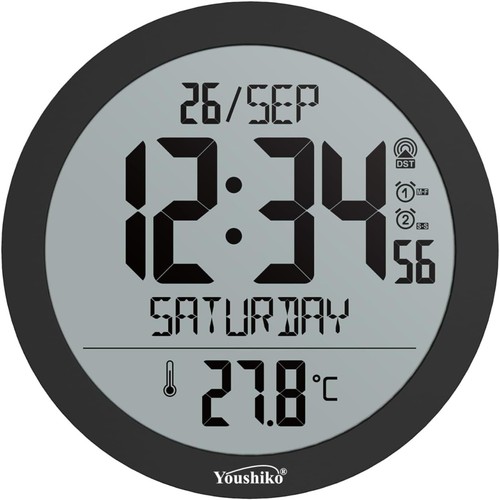 Radio control wall clock - control,