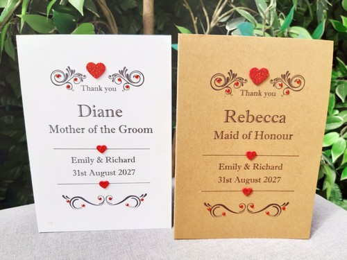 Personalised red heart - personalised,