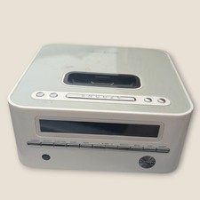 Goodmans GCR1872DAB DAB/FM Clock Radio Alarm with iPod Dock – White