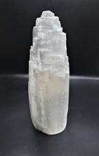 Selenite Crystal Lamp with USB