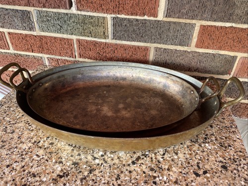 French copper oval - oval, roasting