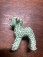 Vintage Mint Green Lamb Morton